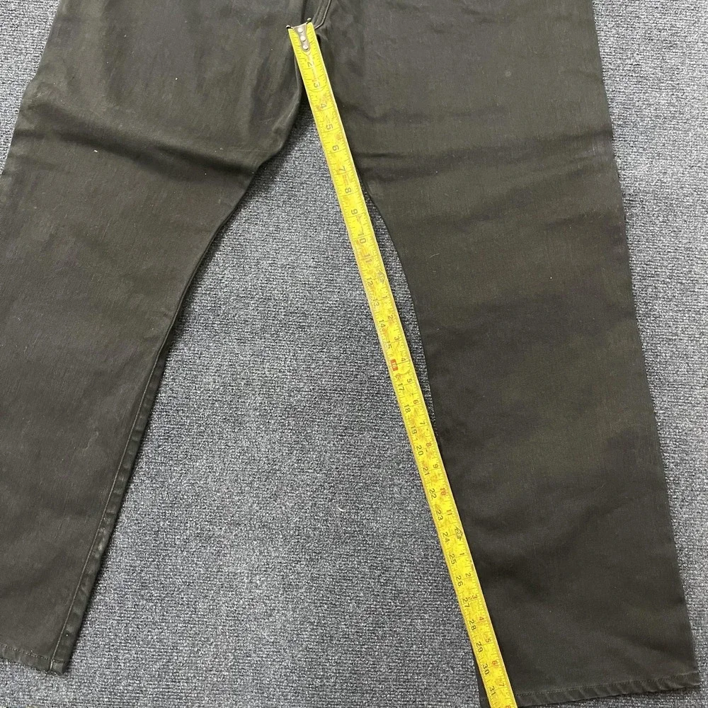 AG‎ Adriano Goldschmied The Protege Jeans Mens Black Straight Leg Denim USA